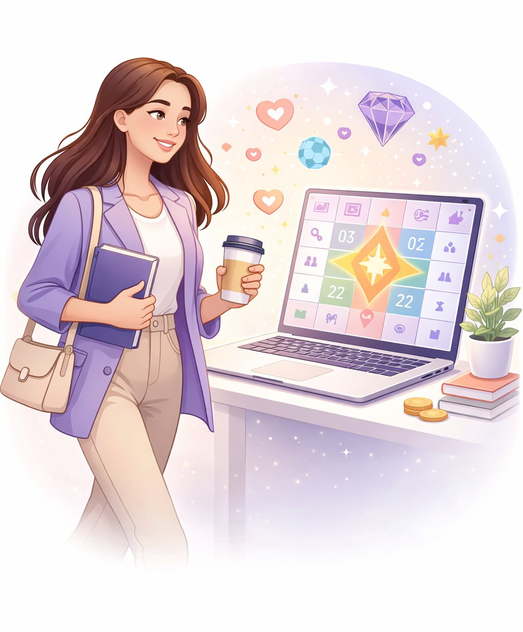 Тағдыр матрицасы иллюстрациясы